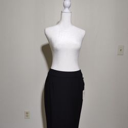 Calvin Klein Pencil Skirt Size 4 Black 