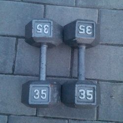 35LB Dumbbell Set