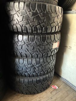 35x12.50R20 TBB R/T Used Tires 260$ Installed and Balanced Located at 1305 Preston Ave Pasadena Tx 77503