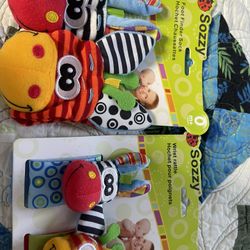 Foot Finder Sock/Wrist Rattle