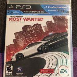 Need For Speed Most Wanted New Sealed Ps3