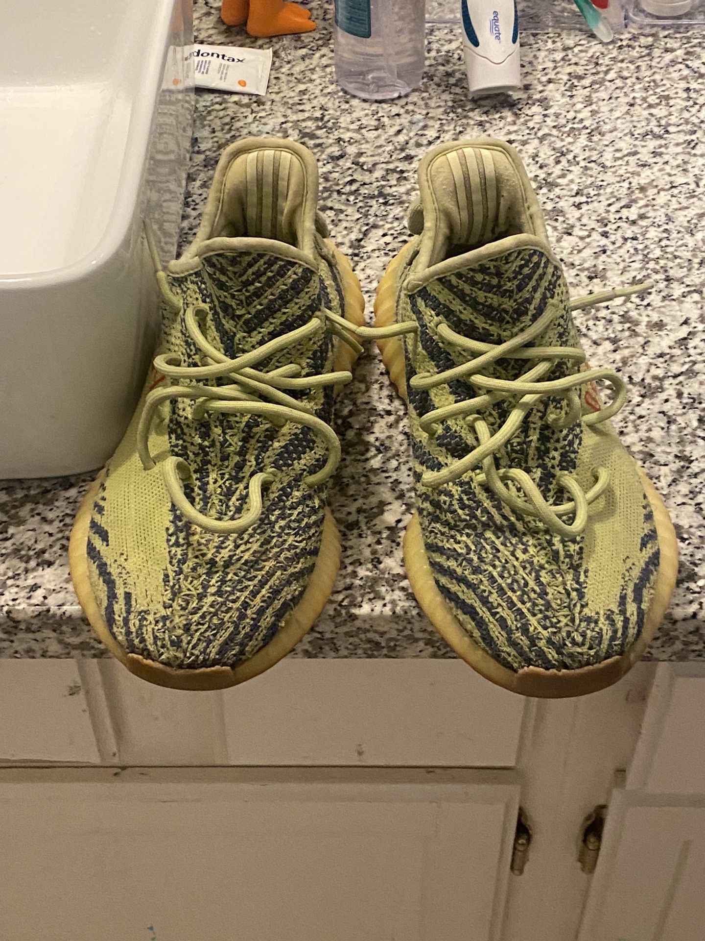 yeezy 350 semi frozen yellow