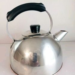 Revere  Copper & Brass Incorporated Rome NY 68 Tea Kettle  