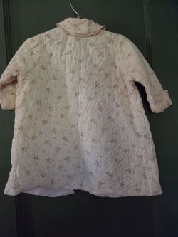 Vintage baby girls robe