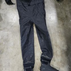 DUI TLS series drysuit Large boot 12
