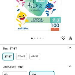 Pampers Training Underwear 