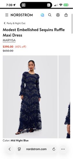 Women gown party dress
