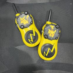Pokemon Pikachu 2 Way radio 