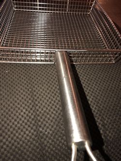 Technique stainless steel wire square grill basket