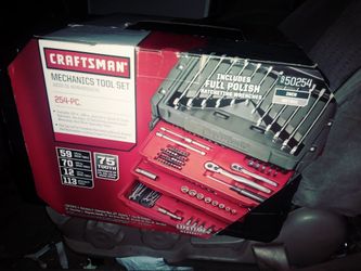 254 piece Craftsman tool set