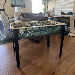 Full Sized Foosball Table Excellent Condition 43” long 26” wide