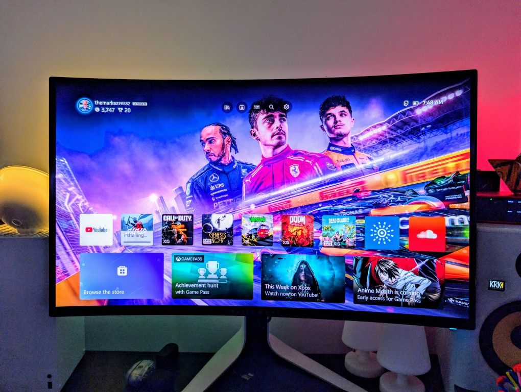 Alienware 32" QD-OLED Curved 4K 240Hz Gaming Monitor