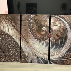 Canvas Painting Gold 