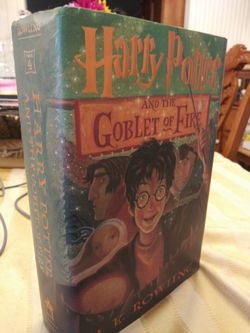 1st Edition Hard Copy Harry Potter Goblet of Fire