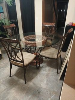 Real iron Dinning Room Table.