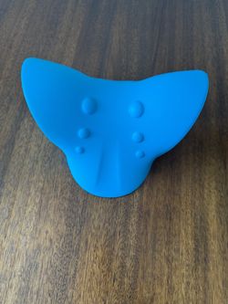 Blue Silicone Neck Stretcher Cervical Traction Device