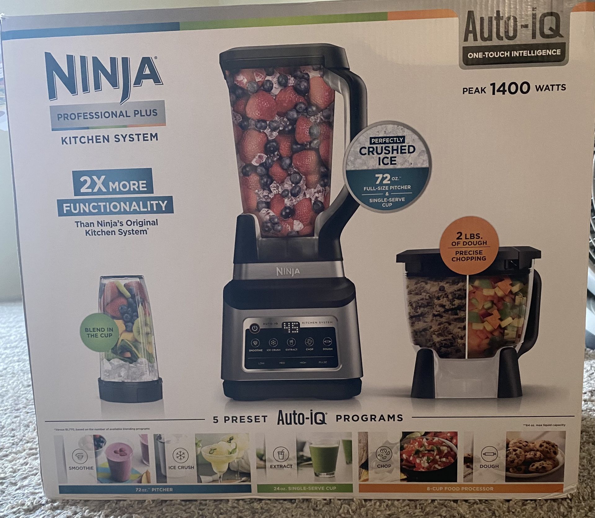 Ninja Blender With Food Processor