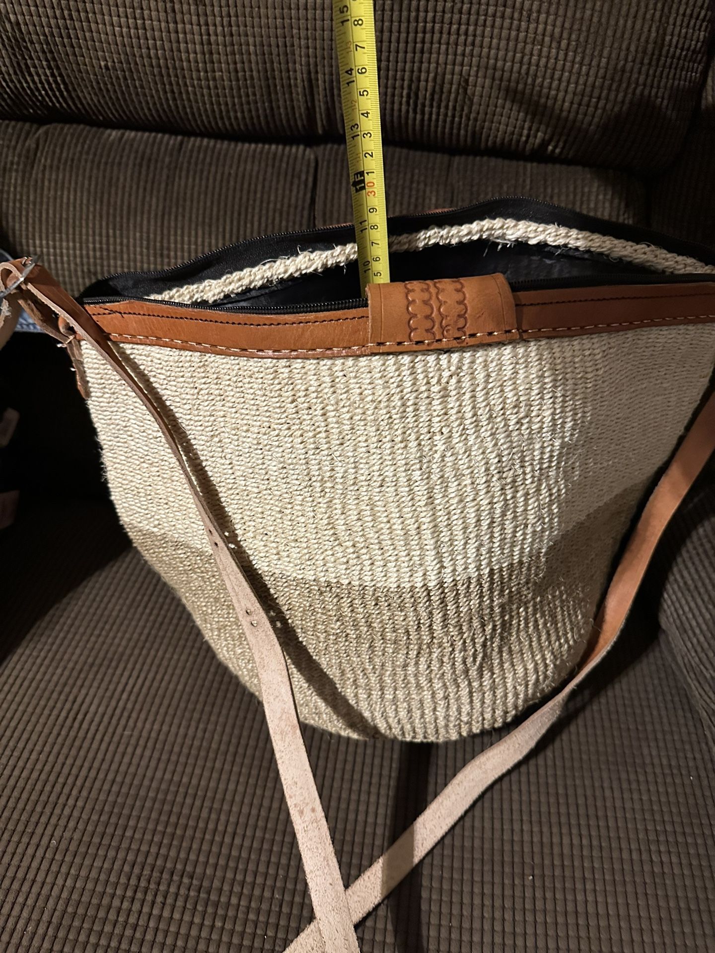 New Straw Purse