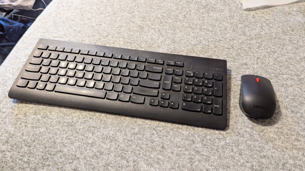 Lenovo Wireless Keyboard And Mouse