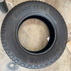 Like-New Goodyear Territory Tire 275/65 R18