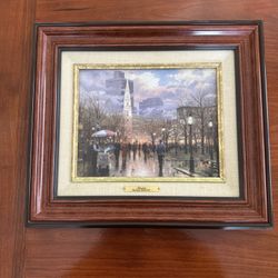 Thomas Kinkade-Boston Celebration-Limited Signed Edition Print- with CoA