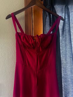 Red Corset Dress