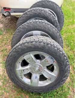 20’ Silverado Yukon Denali Tahoe Suburban LTZ Wheels Tires 6 Lug