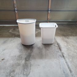 Plastic Trashcans