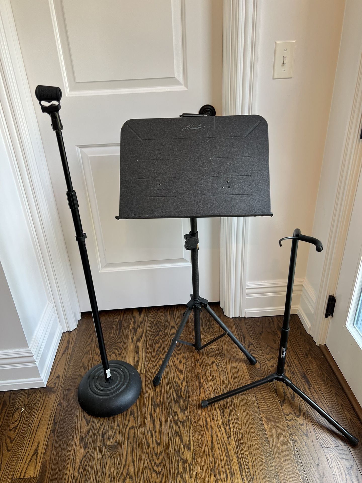 Music Stand, Guitar Stand, Microphone Stand 