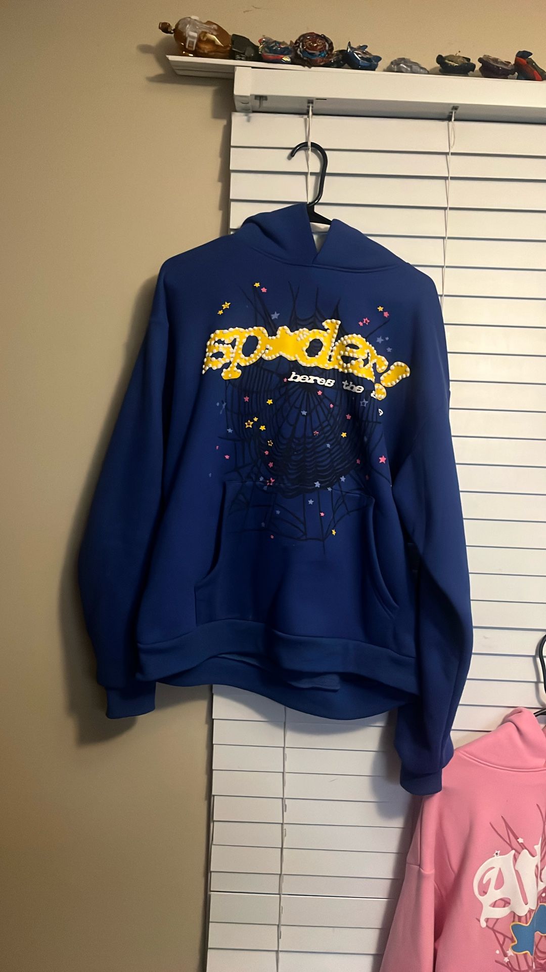 Mariana, Blue Spider Hoodie