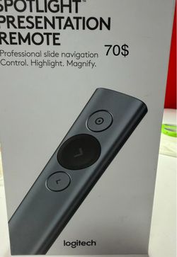 Spotlight presentation remote