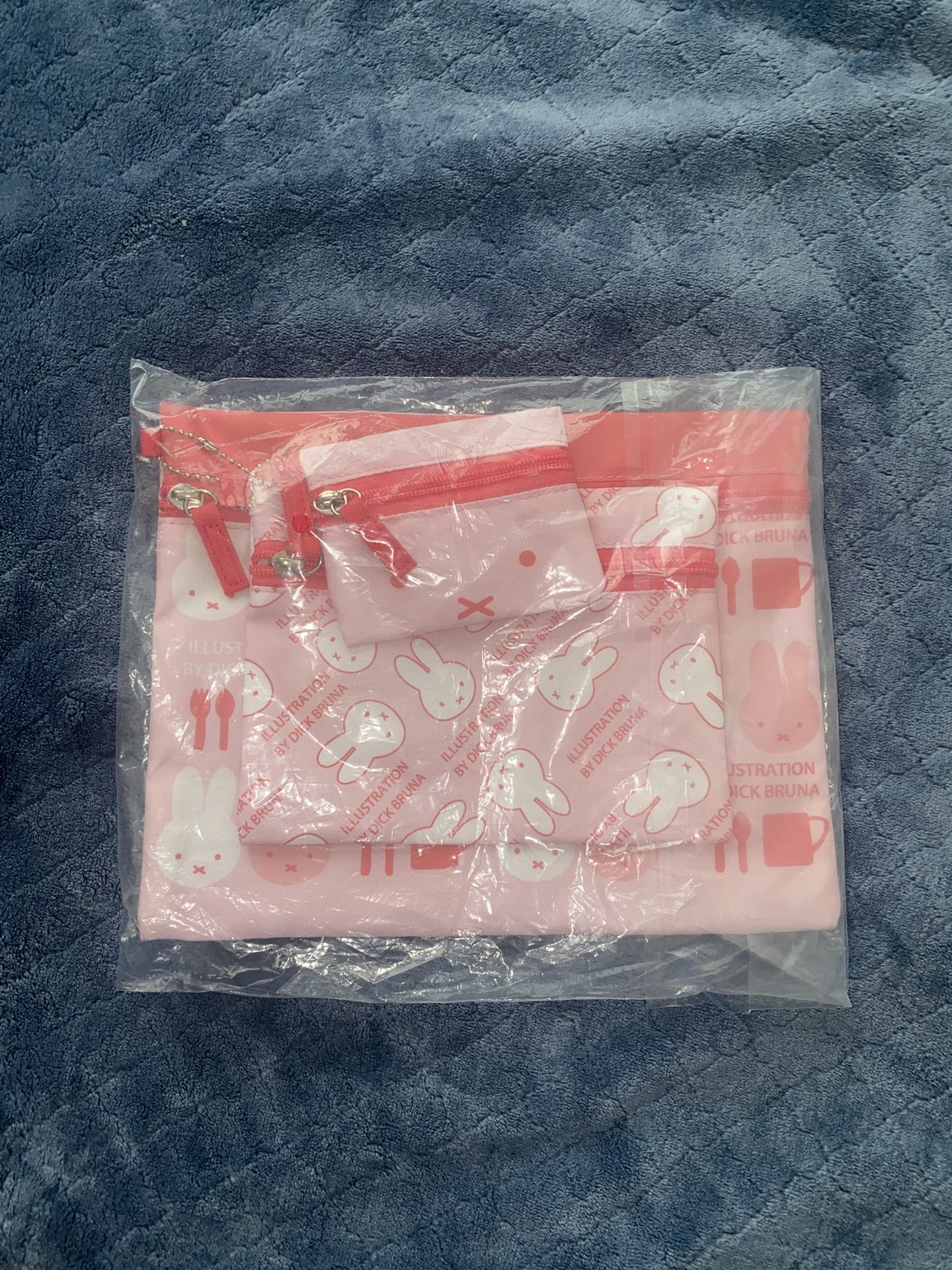 Miffy 3pcs Pouch Set