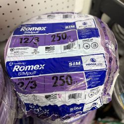 New Romex Wire 12/3