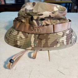 5.11 511 Tactical Boonie Bucket Hat Multicam Green Camo Size L/XL
