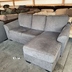 TAGS STILL ON!!! Grey L Shaped Reversible Sectional Couch “WE DELIVER”