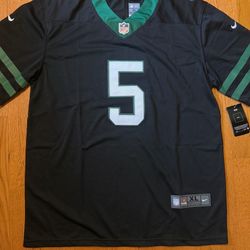 Black green New York Jets Wilson jersey