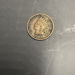 1908 Indian Head Penny