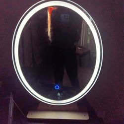 Gold 15" Multi-Colored LED Counter Size Vanity Mirror