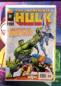 The Incredible Hulk #449 1st Appearance Thunderbolts 