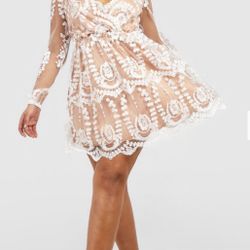 White Lace Dress