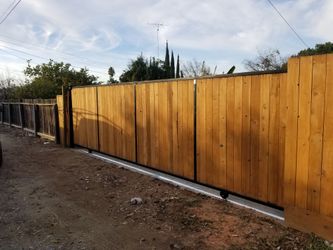 24' X 7' Sliding gate