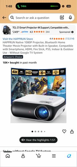 Projector for indoor, outdoor