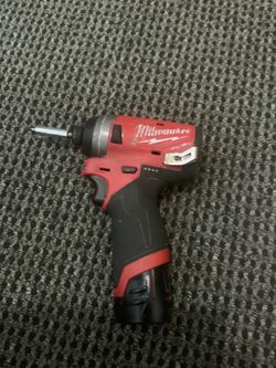 Milwaukee M12 fuel 12v lithium ion brushess impact drive