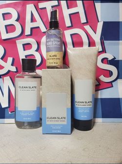 ❤️Men Set Clean Slate Bath & Body Works ❤