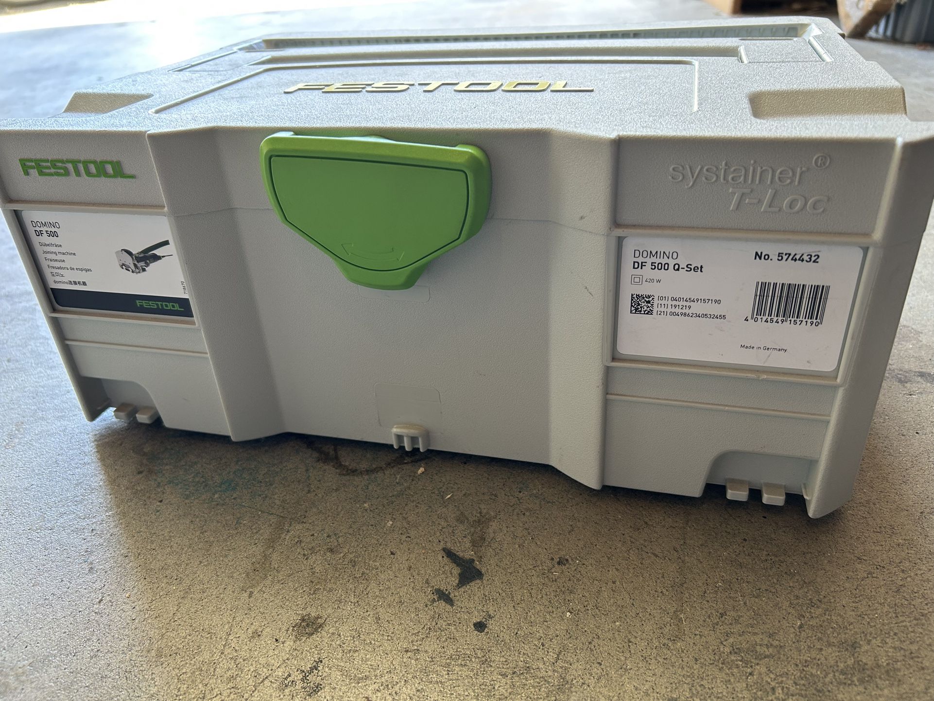 FESTOOL Domino DF 500 Q Set