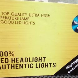 LED HEADLIGHT Ultra HIGH New Opener Box Never Used