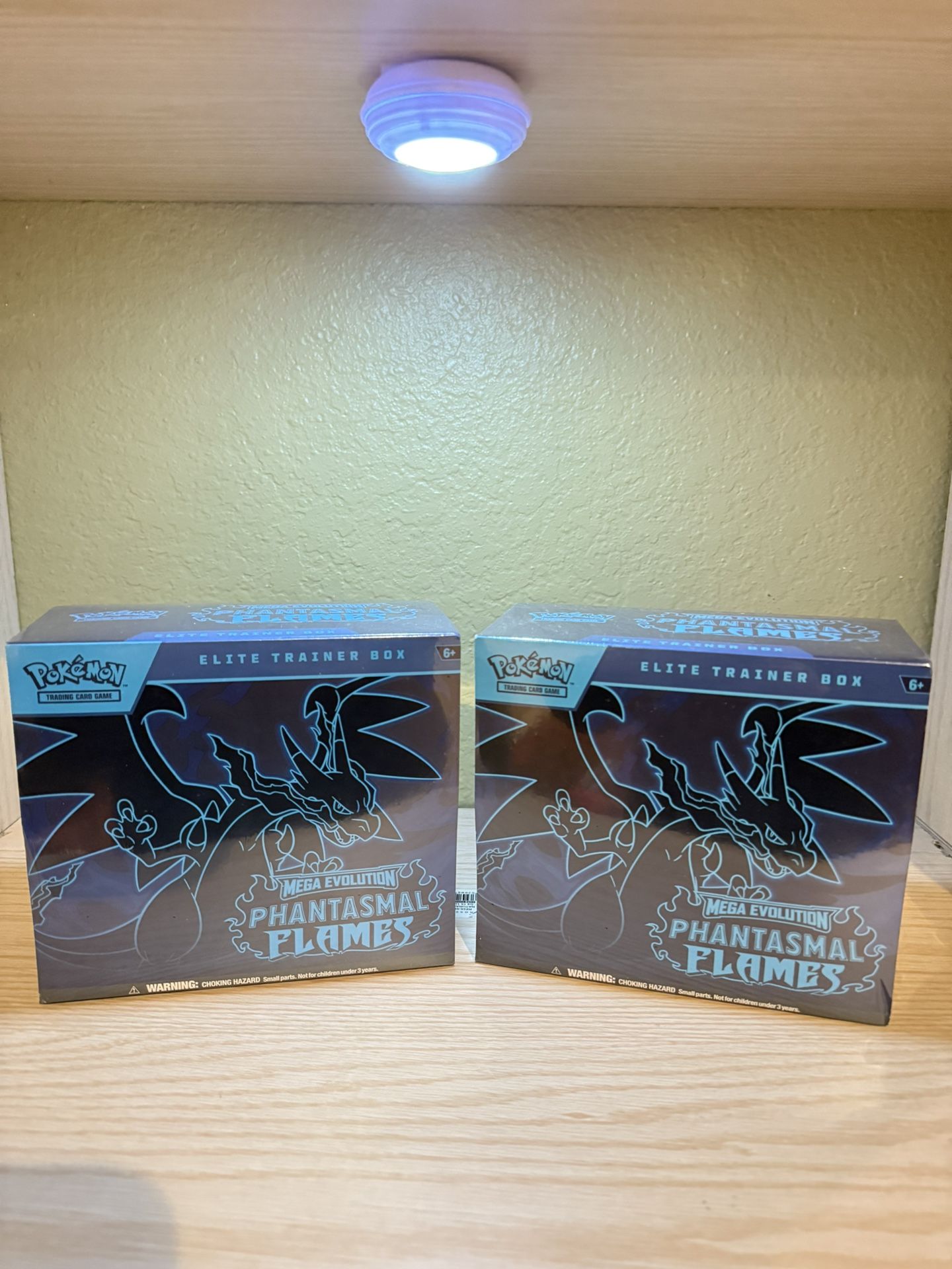 Phantasmal Flames ETB – Pokémon TCG – Factory Sealed