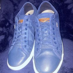 Geox Respira U Smart C Men's Lace Up Sneakers  Blue Shoes Size 12.5