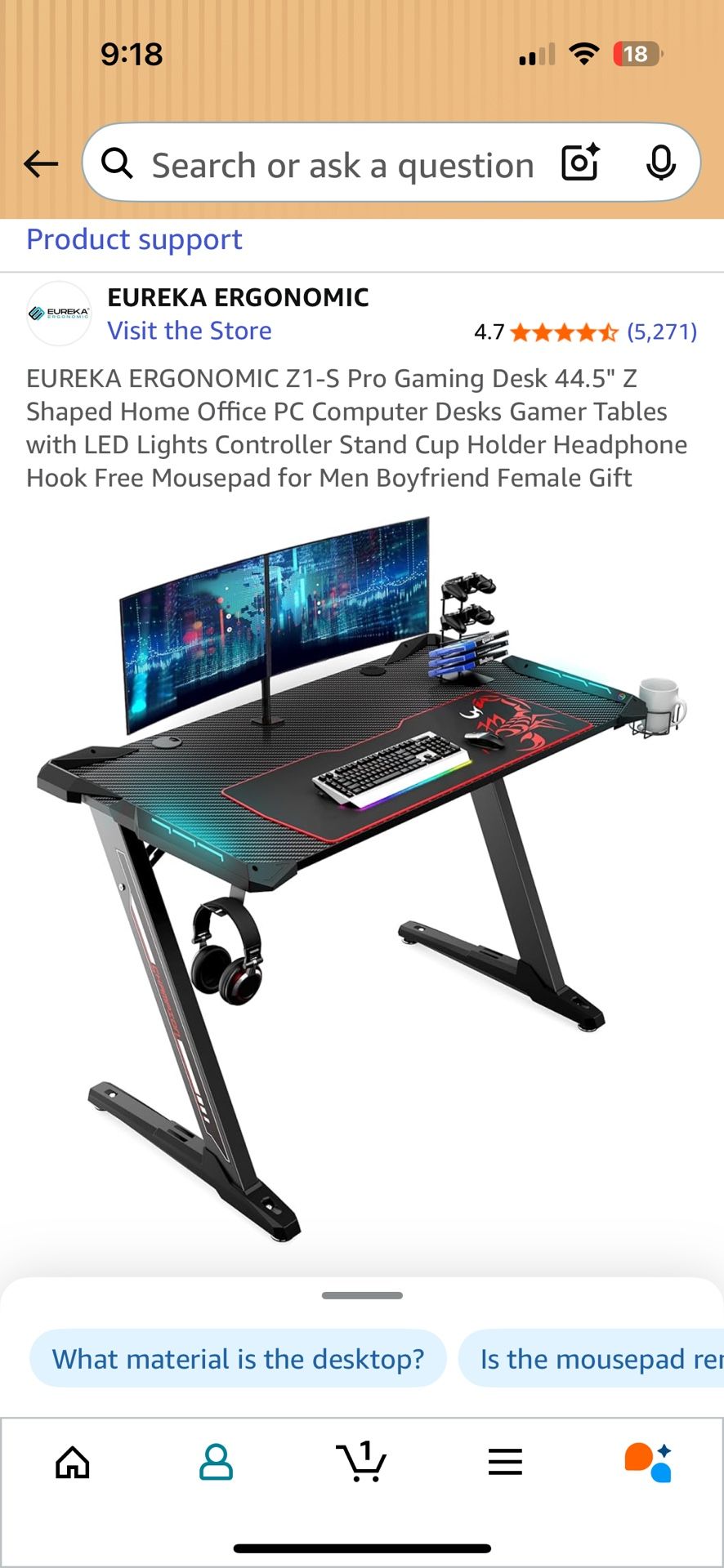Really Nice Gaming Desk
