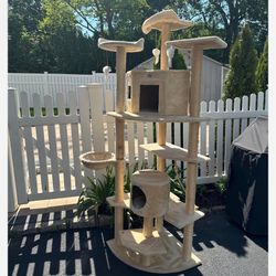 Beige Cat Tree